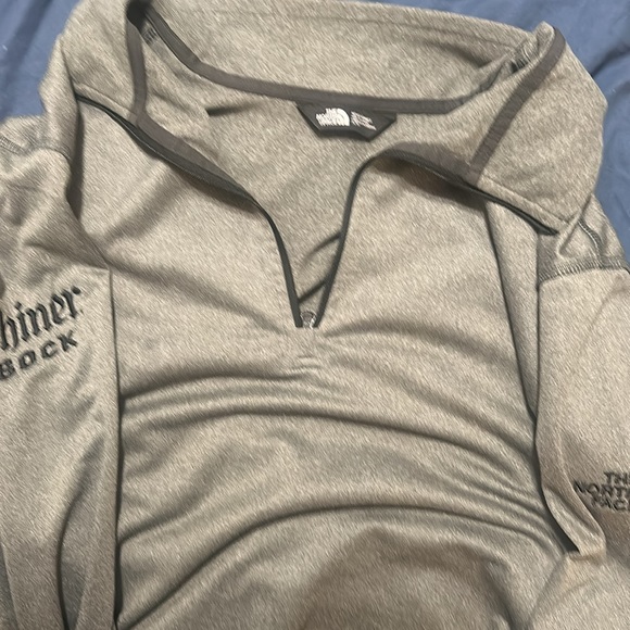 The north face Shiner bock pull over grey XL - Picture 2 of 5
